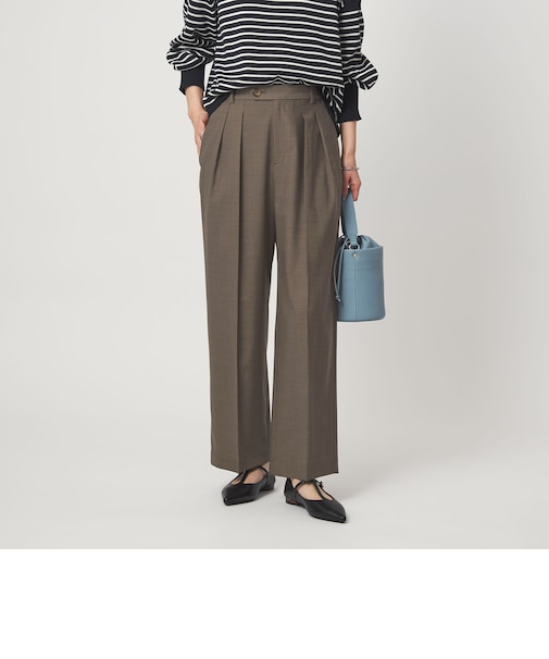 ［size SHORT/TALLあり］Daily Chic コンフィ― ワイド パンツ
