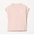 コットン ロゴプリント フレンチスリーブ Tシャツ