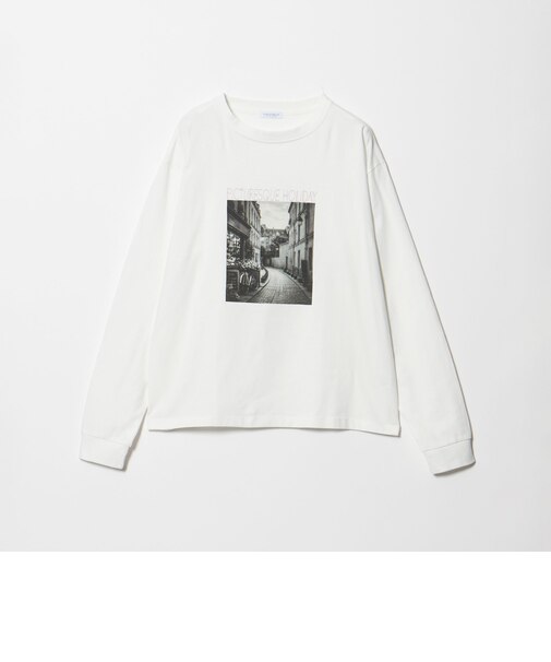 フォトプリント ロングスリーブTシャツ ＜A DAY IN THE LIFE＞