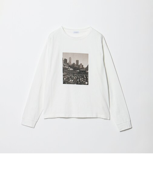 フォトプリント ロングスリーブTシャツ <A DAY IN THE LIFE>