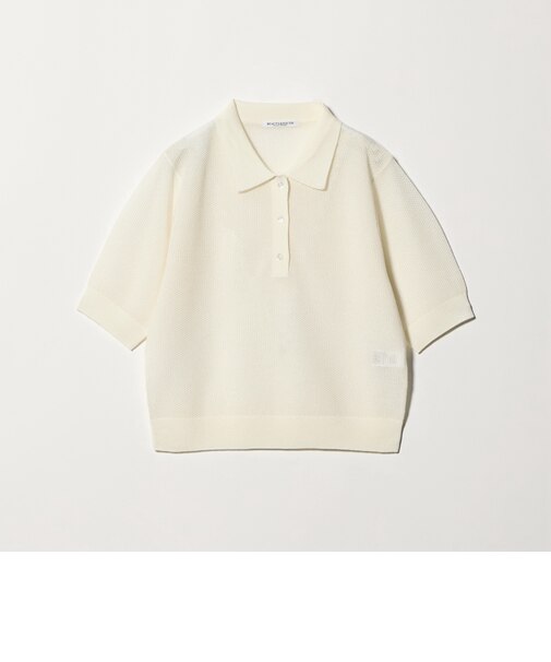 メッシュ ポロニット プルオーバー ウォッシャブル