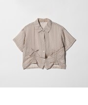 シースルー チェック シャツ / キッズ 140cm-160cm