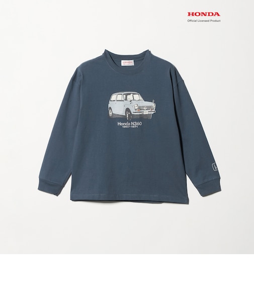 【別注】<URBAMENT>Honda ロングスリーブ Tシャツ / キッズ 140cm-150cm