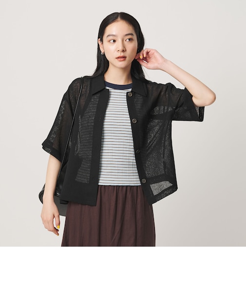 ポリエステル メッシュ ショートスリーブシャツ