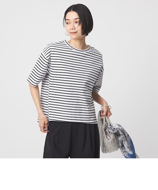 クロップド ポンチ Tシャツ
