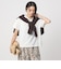 ＜スタイリスト兵藤千尋さんコラボ＞ワイドネック Tシャツ UVカット