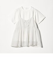ドット シフォン キャミソール Tシャツ セット / キッズ 140cm-160cm