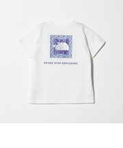 ＜THE NORTH FACE＞バンダナ スクェア ロゴ Tシャツ / キッズ100cm-120cm