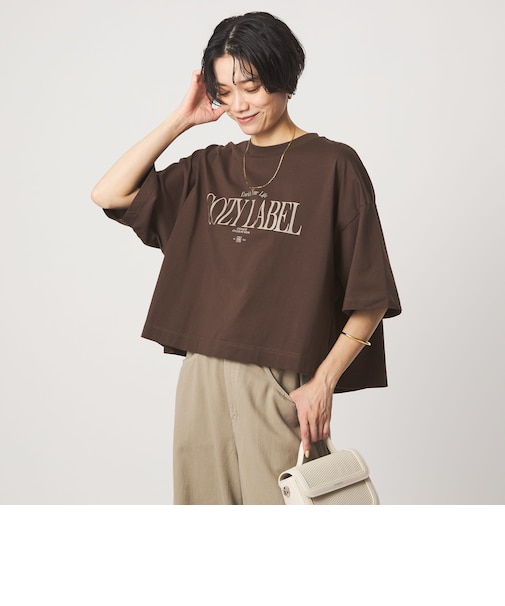 バック タック ロゴ Tシャツ