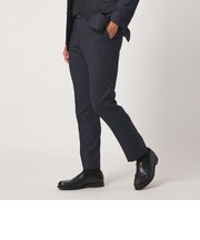 メランジ ホップサック ノープリーツ スラックス-セットアップ対応・ウォッシャブル-＜A DAY IN THE LIFE＞