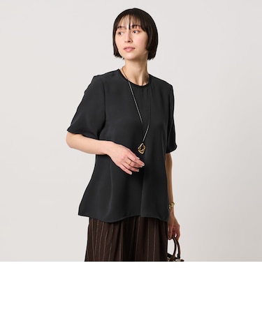 COMFY イレギュラー ヘム ブラウス ‐防汚 UVカット ウォッシャブル‐