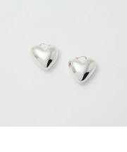 ＜PREEK＞YU-KIN HEART HOLLOW EARRINGS/ピアス