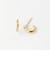 ＜PREEK＞DIAMOND HOOP EARRINGS/ピアス