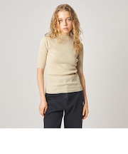 ＜Steven Alan＞ボトルネック ハーフスリーブ ニット