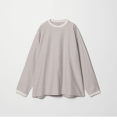 ＜Steven Alan＞ オーガニックコットン アソート ボーダー ロングスリーブ Tシャツ BOLD