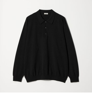 <Steven Alan> ハイツイスト 3B ニットポロシャツ NARROW