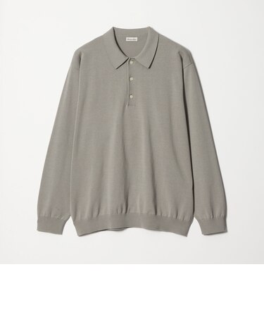 <Steven Alan> ハイツイスト 3B ニットポロシャツ NARROW