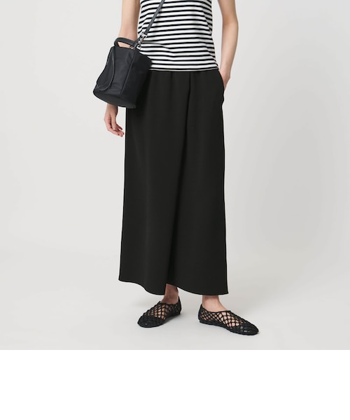 COMFY ラップ マキシスカート ‐防汚 UVカット ウォッシャブル