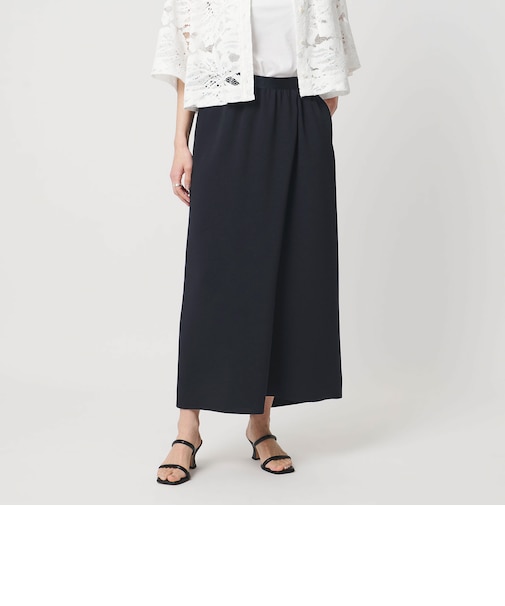 COMFY ラップ マキシスカート ‐防汚 UVカット ウォッシャブル‐