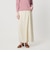 COMFY ラップ マキシスカート WHITE ‐防汚 UVカット ウォッシャブル‐