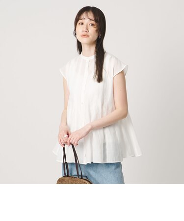 フレンチスリーブ ブラウス ‐ウォッシャブル‐