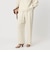 COMFY ストレート イージーパンツ  WHITE ‐防汚 UVカット ウォッシャブル‐