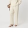 COMFY ストレート イージーパンツ  WHITE ‐防汚 UVカット ウォッシャブル‐