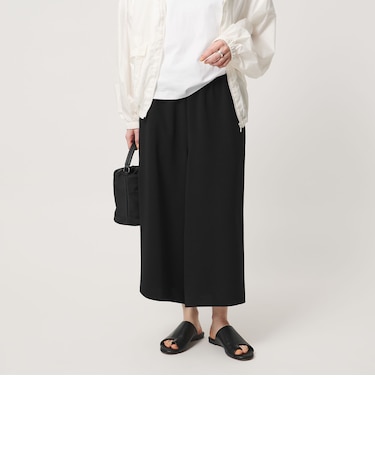 COMFY クロップド ワイドパンツ ‐防汚 UVカット ウォッシャブル‐