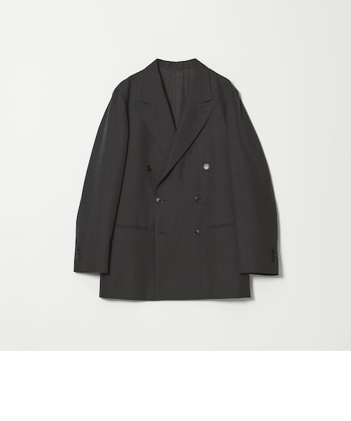 <Steven Alan> ウール オックスフォード ダブルブレステッド 6B ジャケット