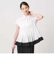 タック フレンチスリーブ シャツ