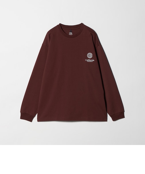 ＜CIRCLE CIRCLE × CGS.＞オーガニック コットン ロングスリーブ ロゴ Tシャツ