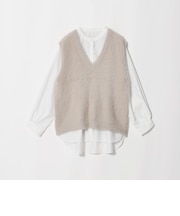 フェザー Vネックベスト+シャツ ‐セットアイテム‐<A DAY IN THE LIFE>