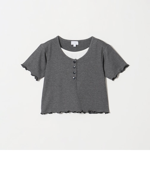 テレコ ヘンリーネック Tシャツ / キッズ 110cm-130cm
