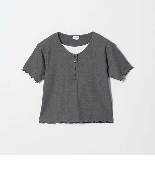 テレコ ヘンリーネック Tシャツ / キッズ 140cm-160cm