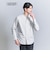 【WARDROBE SMART】コットン バンドカラー スキッパー シャツ