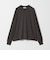 ＜OWNESS＞18ゲージ カシミヤ クロップド クルーネック ニット