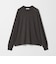 ＜OWNESS＞18ゲージ カシミヤ クロップド クルーネック ニット