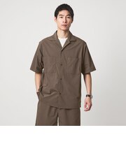 WONDER CLOTH オープンカラー 3ポケット 半袖シャツ -ストレッチ・接触冷感・吸水速乾-