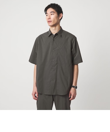WONDER CLOTH ジャストルーズ レギュラーカラー 半袖 シャツ -ストレッチ・接触冷感・吸水速乾-