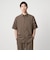 WONDER CLOTH ジャストルーズ レギュラーカラー 半袖 シャツ -ストレッチ・接触冷感・吸水速乾-