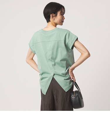 バックスリット プルオーバー カットソー 制菌