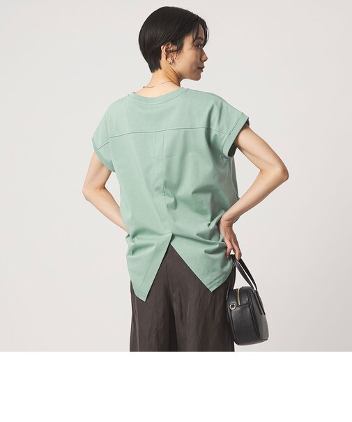 バックスリット プルオーバー カットソー 制菌