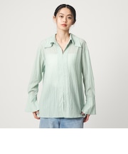 ＜EMMEL REFINES＞EM ドット セミシアー シャツ