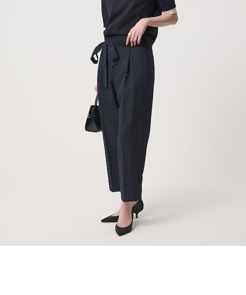 ハケメ ライク テーパードパンツ ‐ウォッシャブル‐