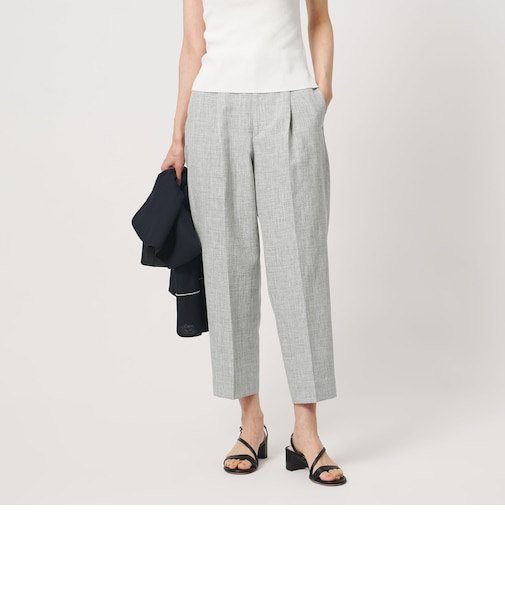 ハケメ ライク テーパードパンツ ‐ウォッシャブル‐
