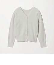 フェザー フェイクパールボタン Vネックニット 2WAY ‐ウォッシャブル‐ ＜A DAY IN THE LIFE＞