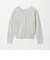 フェザー フェイクパールボタン Vネックニット 2WAY ‐ウォッシャブル‐ ＜A DAY IN THE LIFE＞
