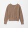 フェザー フェイクパールボタン Vネックニット 2WAY ‐ウォッシャブル‐ ＜A DAY IN THE LIFE＞