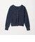 フェザー フェイクパールボタン Vネックニット 2WAY ‐ウォッシャブル‐ ＜A DAY IN THE LIFE＞