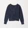 フェザー フェイクパールボタン Vネックニット 2WAY ‐ウォッシャブル‐ ＜A DAY IN THE LIFE＞